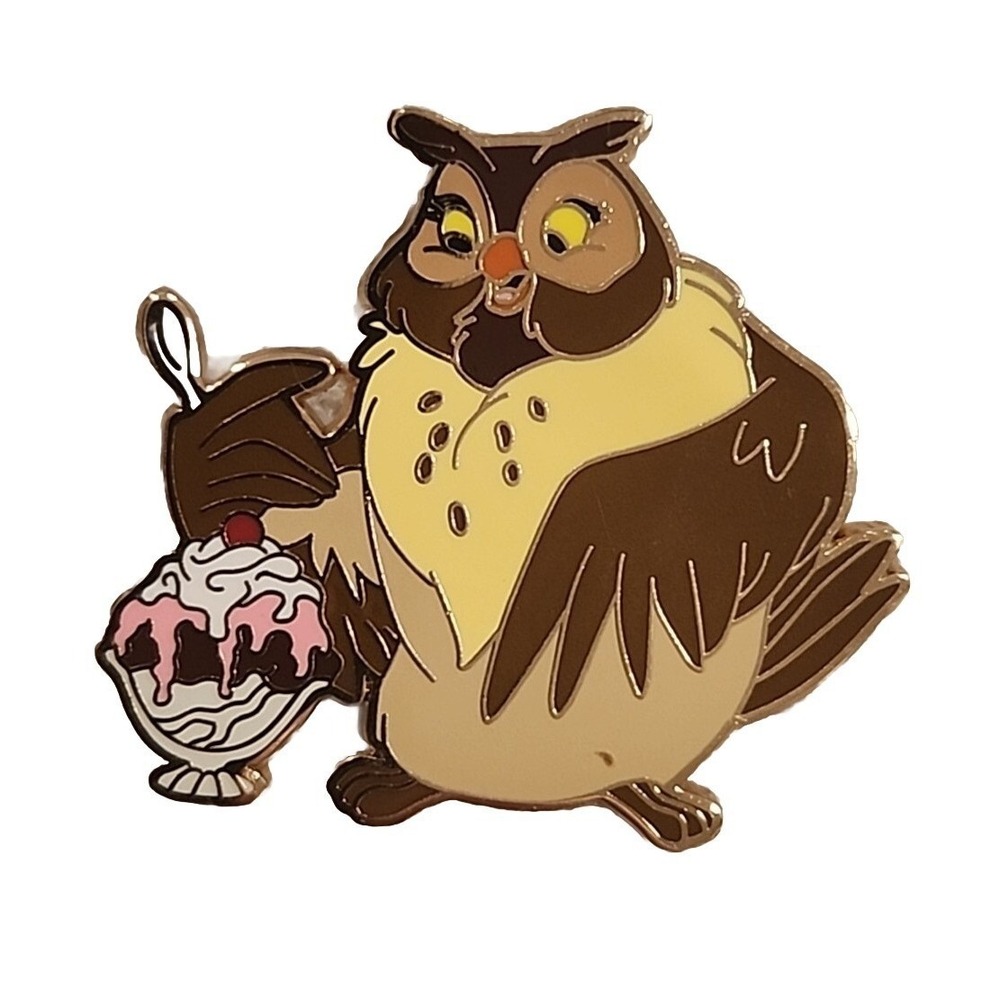 Disney Pin Fox & The Hound Big Mama Owl GWP DSSH Sundae PTD LE 400 112830โ